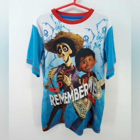 Disney Pixar Coco Remember Me Boys Pajama Snug Set 12 Cartoon Animation Movie - Picture 5 of 10